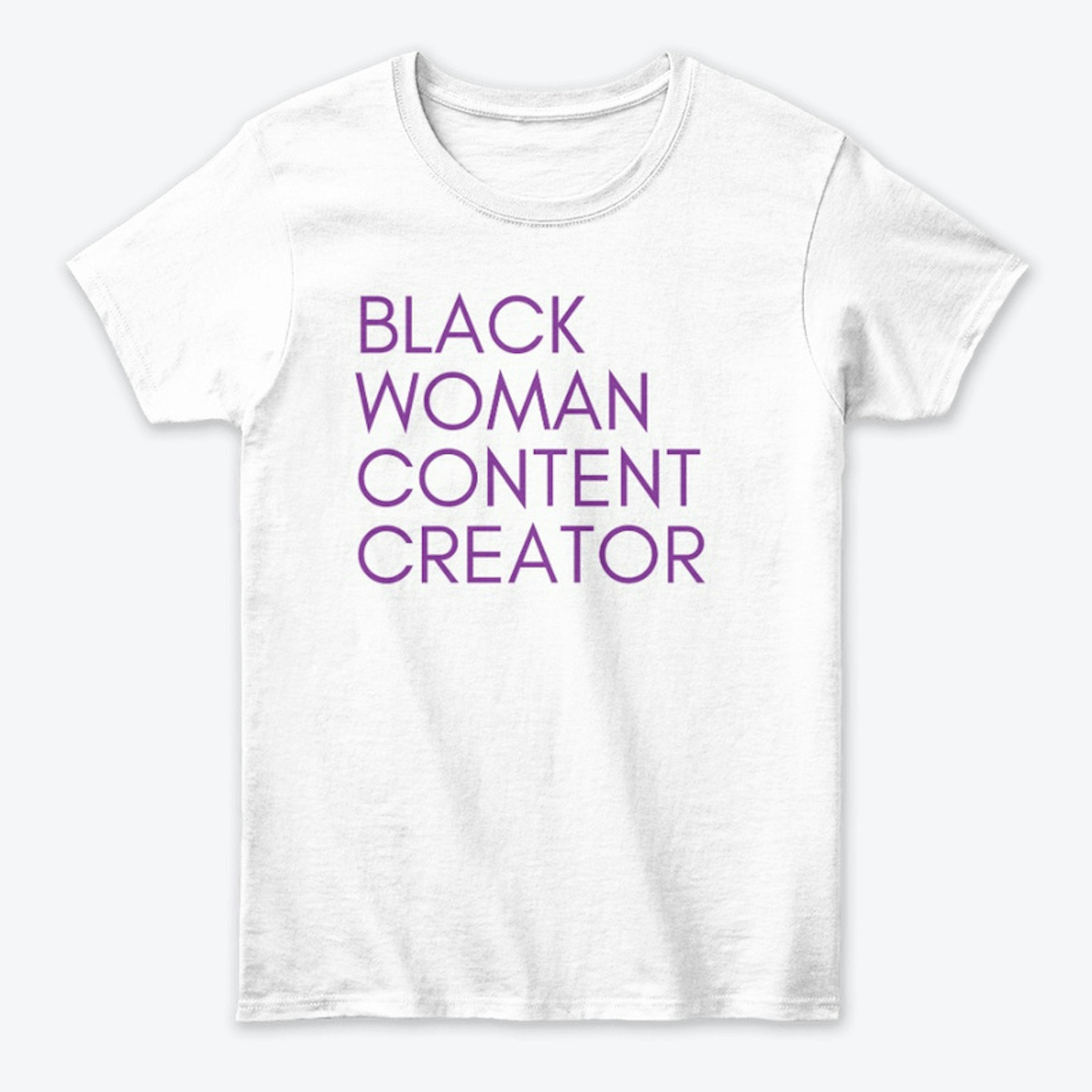 Black Woman Content Creator- Purple